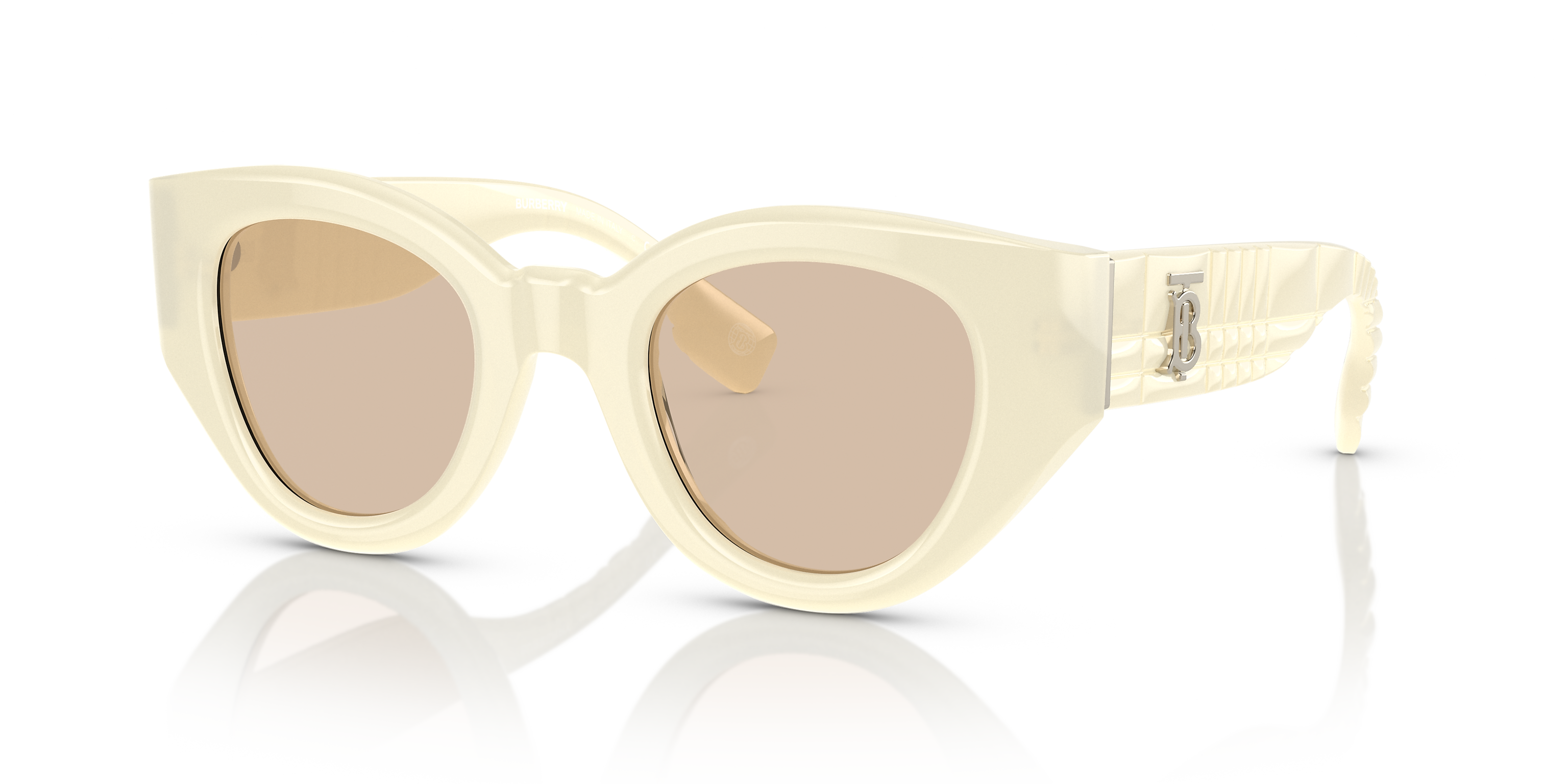 BE4390 Burberry White/Brown