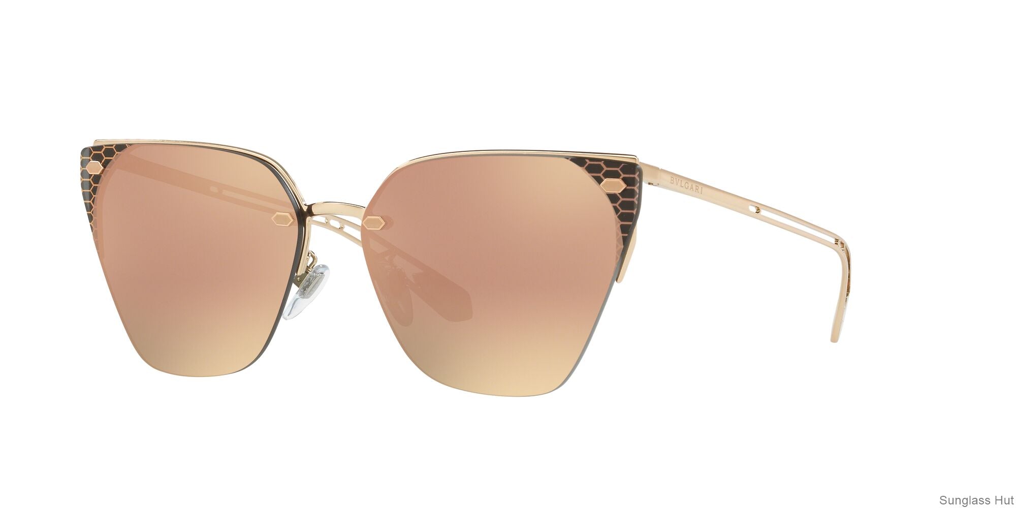 BV6116 BVLGARI Grey Mirror Rose Gold L