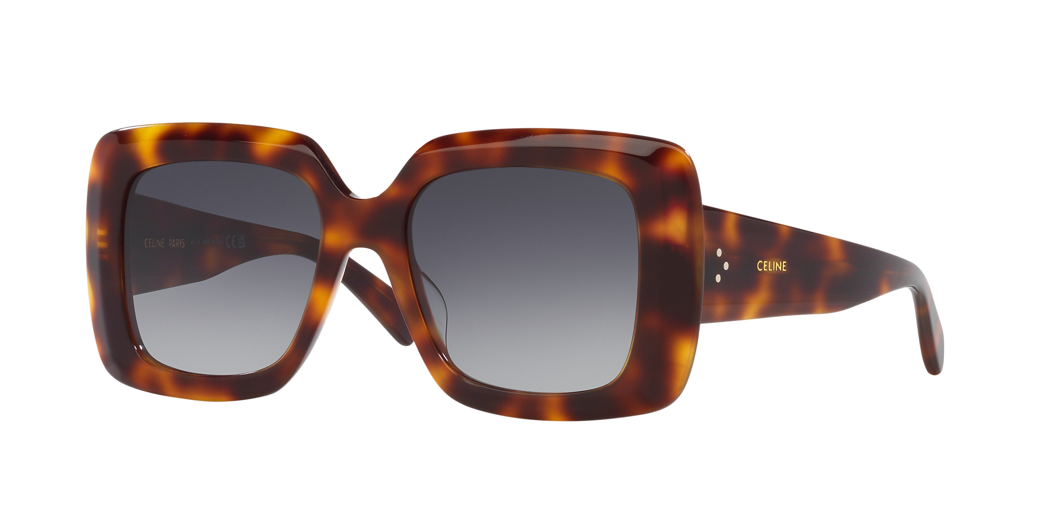 Bold 3 Dots CL40263I Celine Tortoise/Grey S