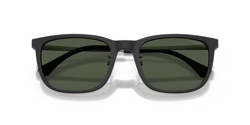 EA4275D Emporio Armani Matte Black/Dark Green Polarized XL