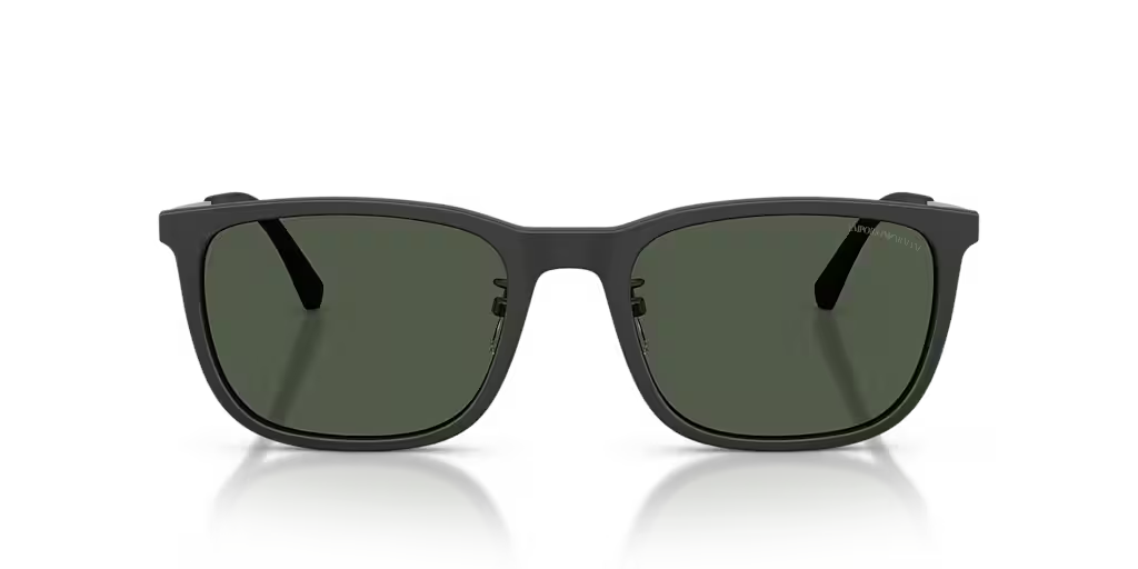 EA4275D Emporio Armani Matte Black/Dark Green Polarized XL