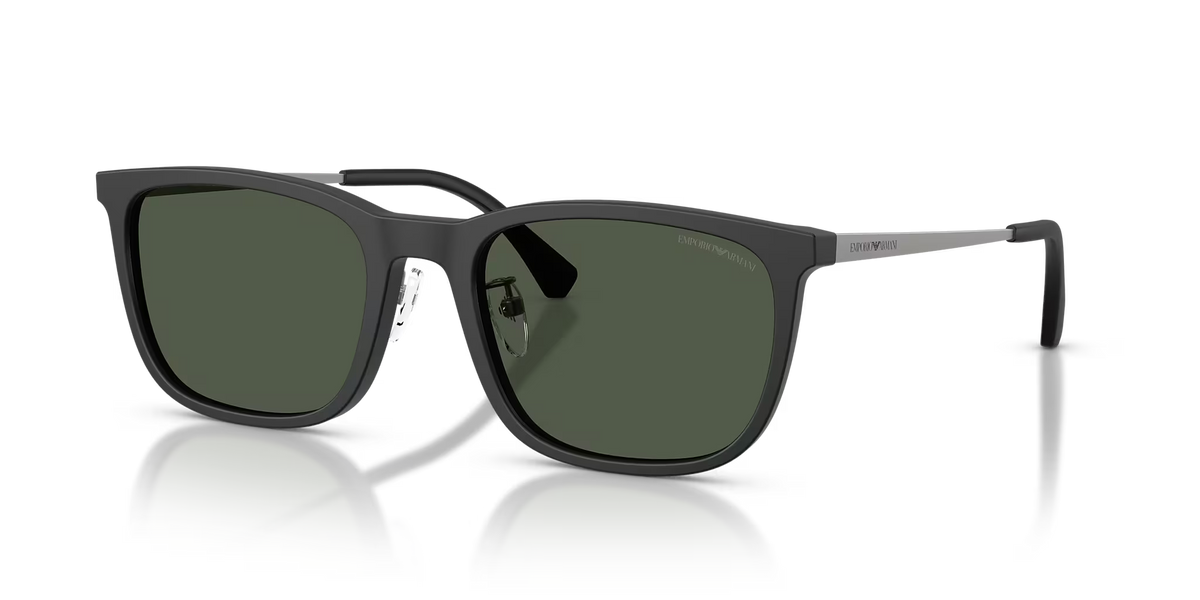 EA4275D Emporio Armani Matte Black/Dark Green Polarized XL