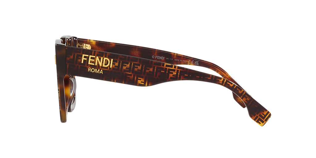 Fendi Roma Fe40101I Tortoise/Grey XS