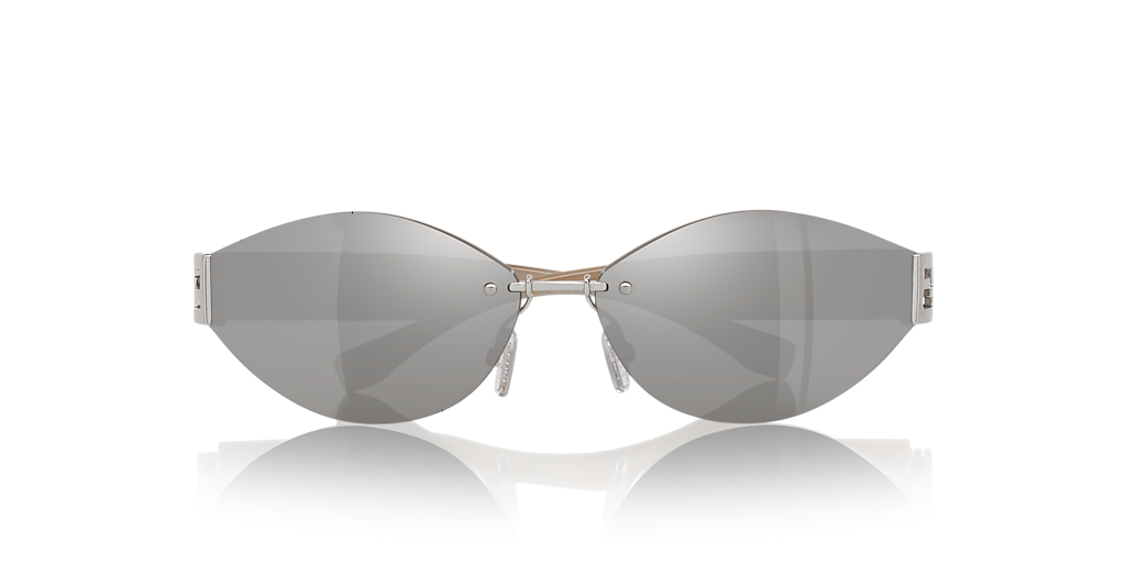 FE40159U Baguette Fendi Silver XXL