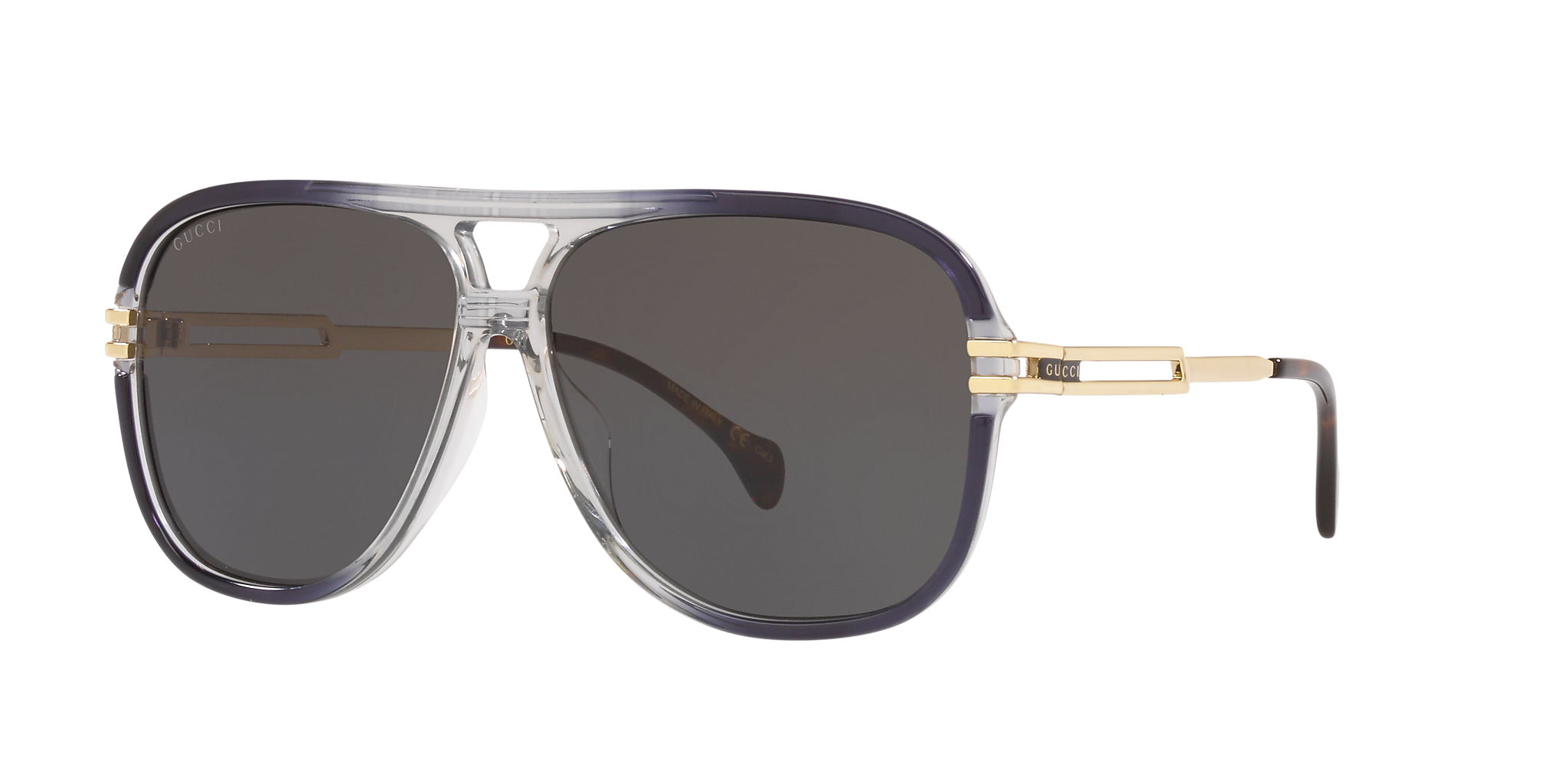 GG1105S Gucci Grey/Gold XL