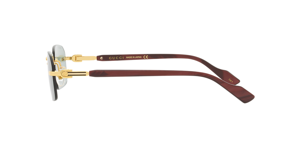 GG1221S Gucci Gold/Green M