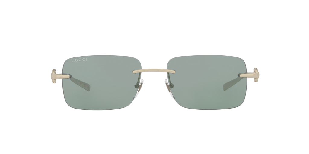 GG1703S-002 Gucci Silver/Silver XL – SunglassHut UAE