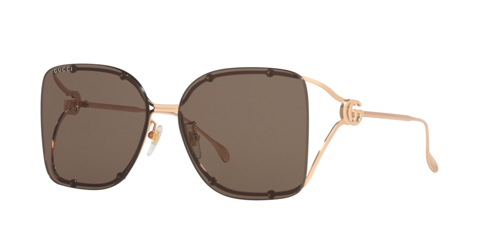 GG1713SA Gucci Gold/Brown XL