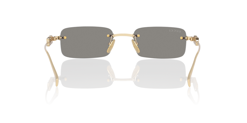 GG1808S Gucci Gold/Grey S