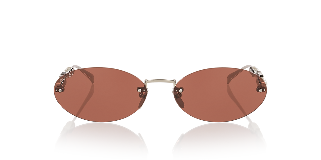 GG1922S Gucci Silver/Brown XXL