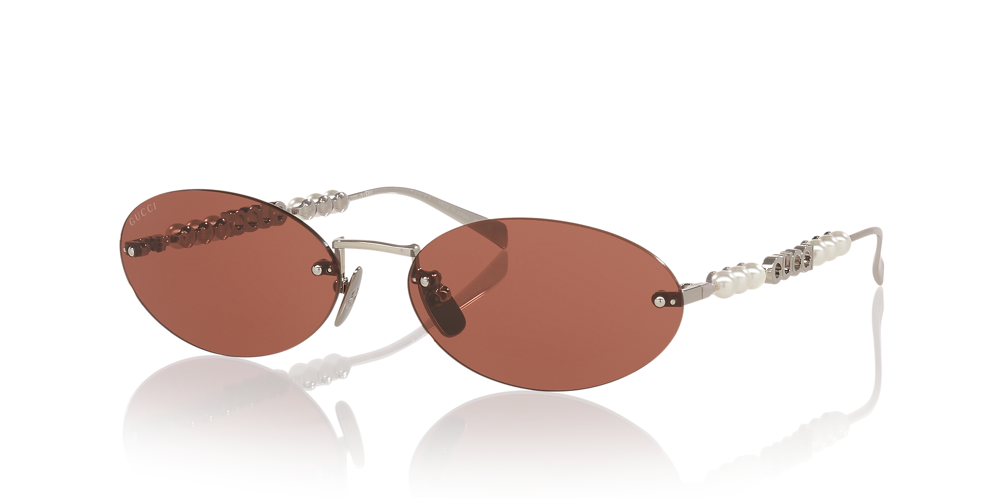 GG1922S Gucci Silver/Brown XXL