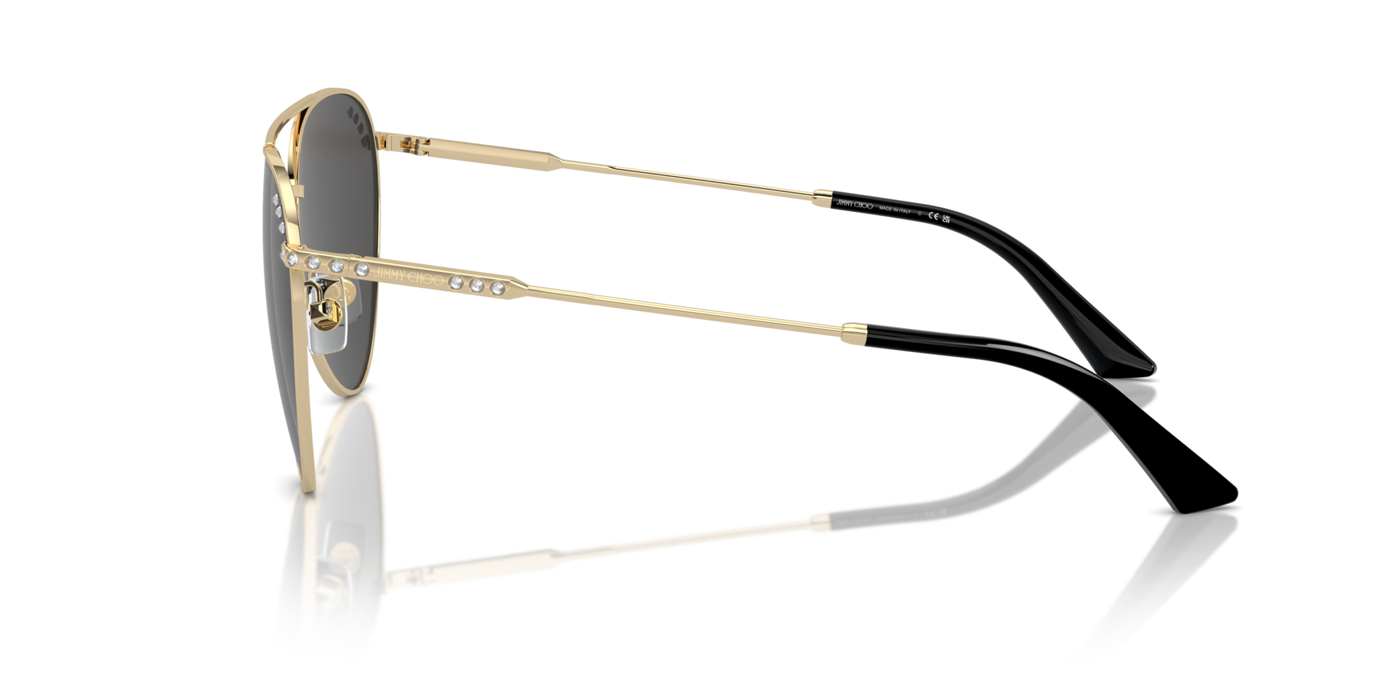 JC4002B Jimmy Choo Gold/Grey XL