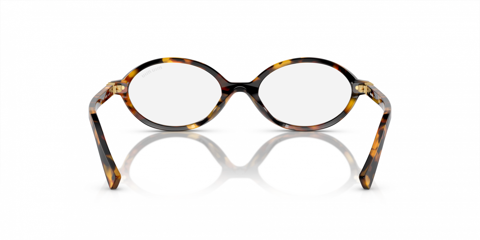 MU 04ZS Miu Miu Honey Havana/Transparent 50