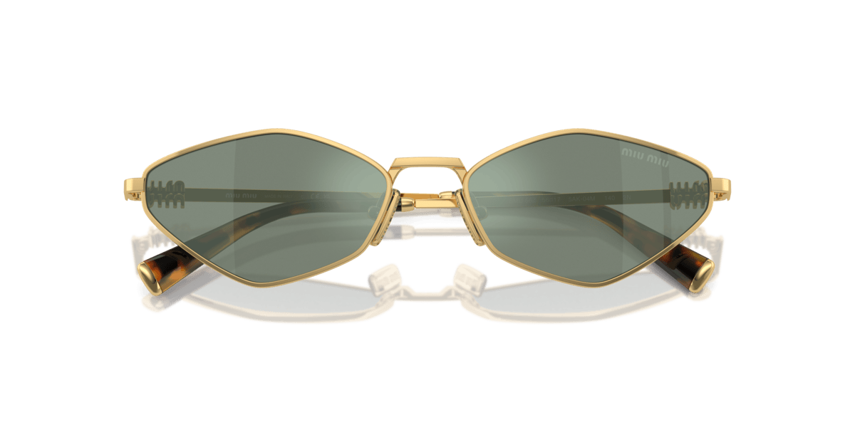 MU 56ZS Miu Miu Gold/Green L