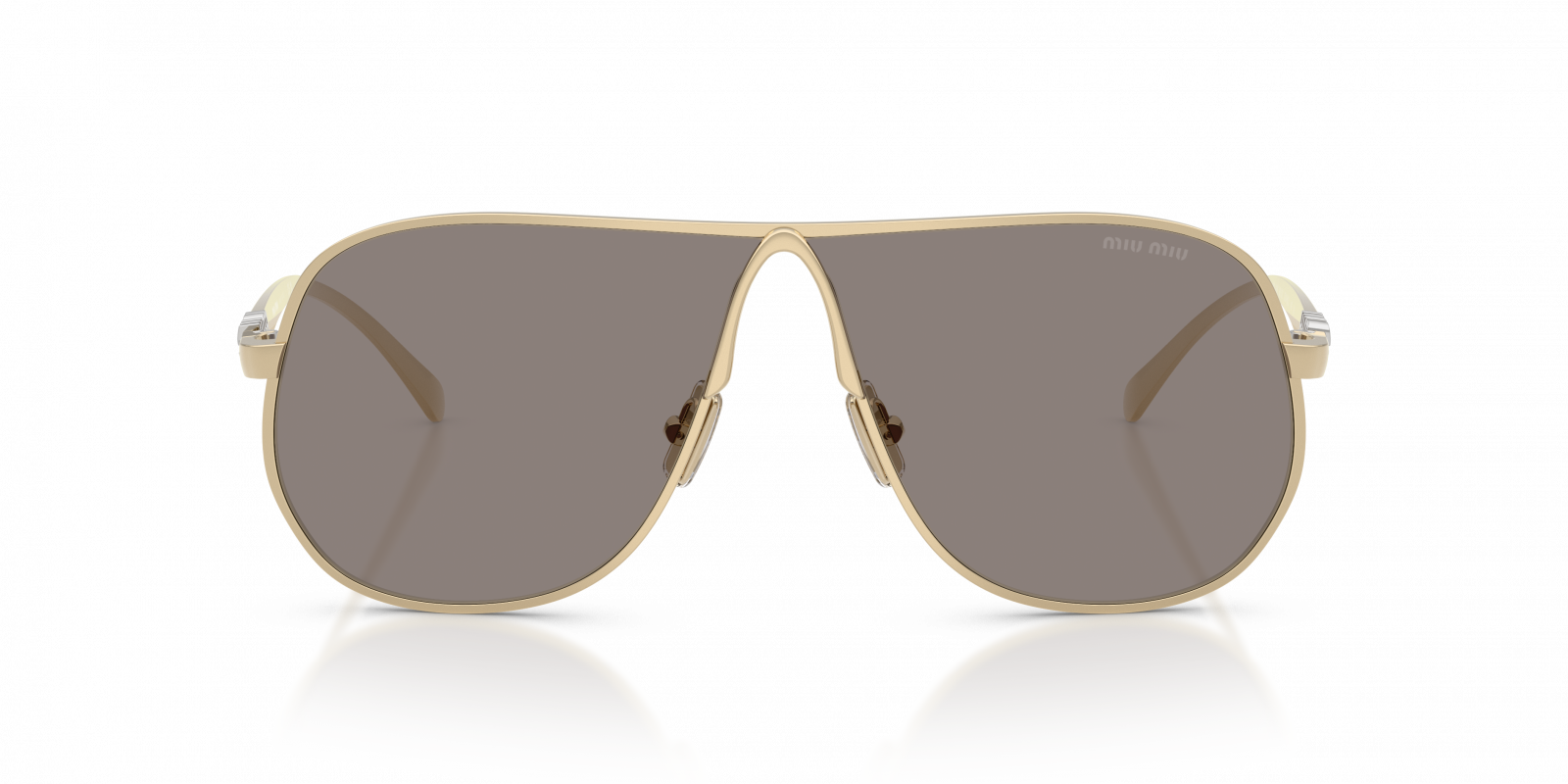 MU A56S Miu Miu Pale Gold/Dark Grey