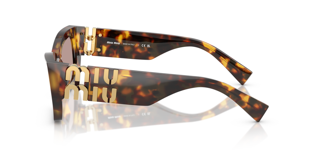 MU 09WS Tortoise/Light Purple Brown XL