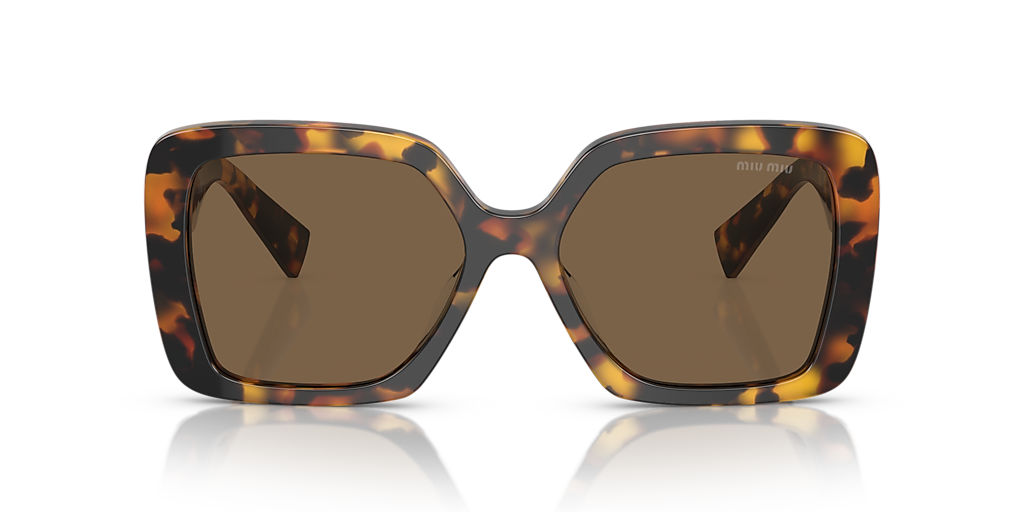 MU 10YS Miu Miu Tortoise/Brown M – SunglassHut UAE