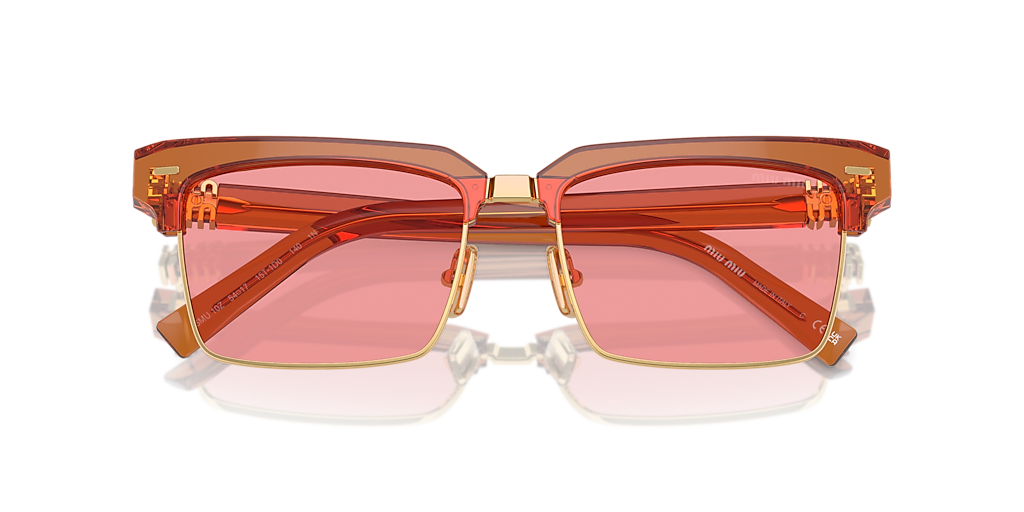 MU 10ZS Miu Miu Brown/Pink M