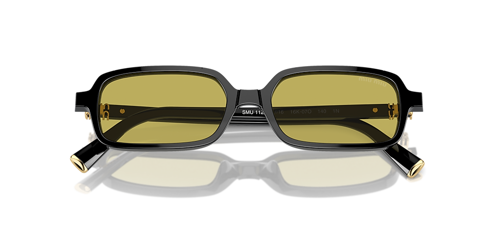 MU 11ZS Miu Miu Black/Green S