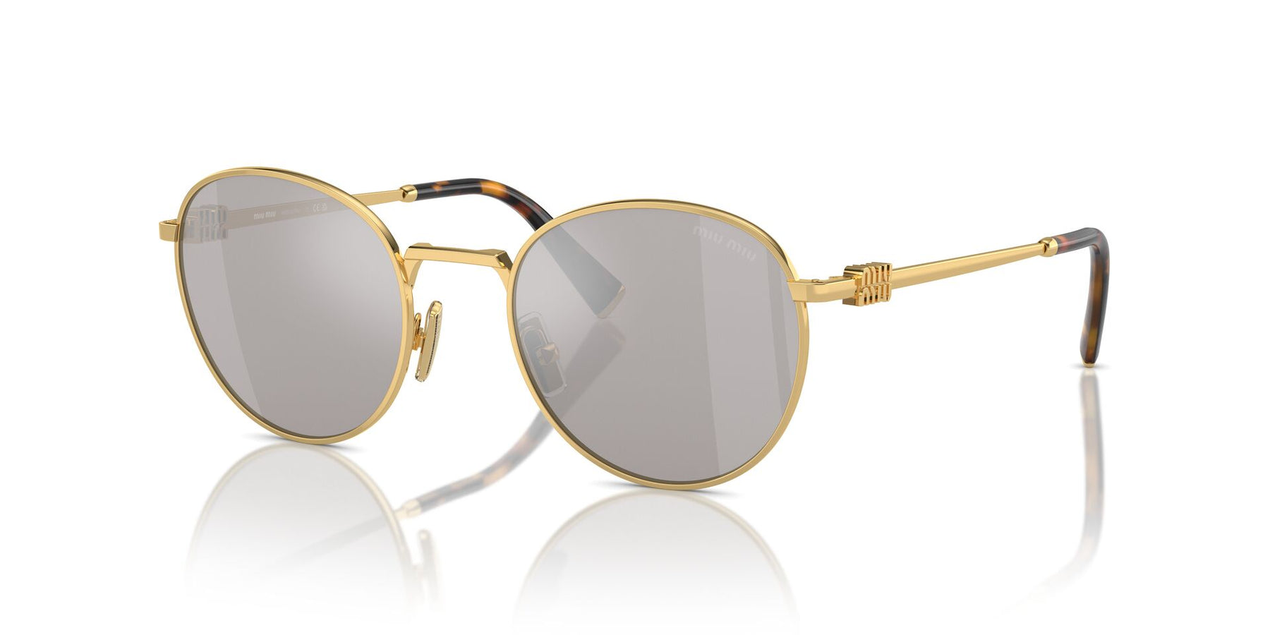 MU 55ZS Miu Miu Gold/Grey S