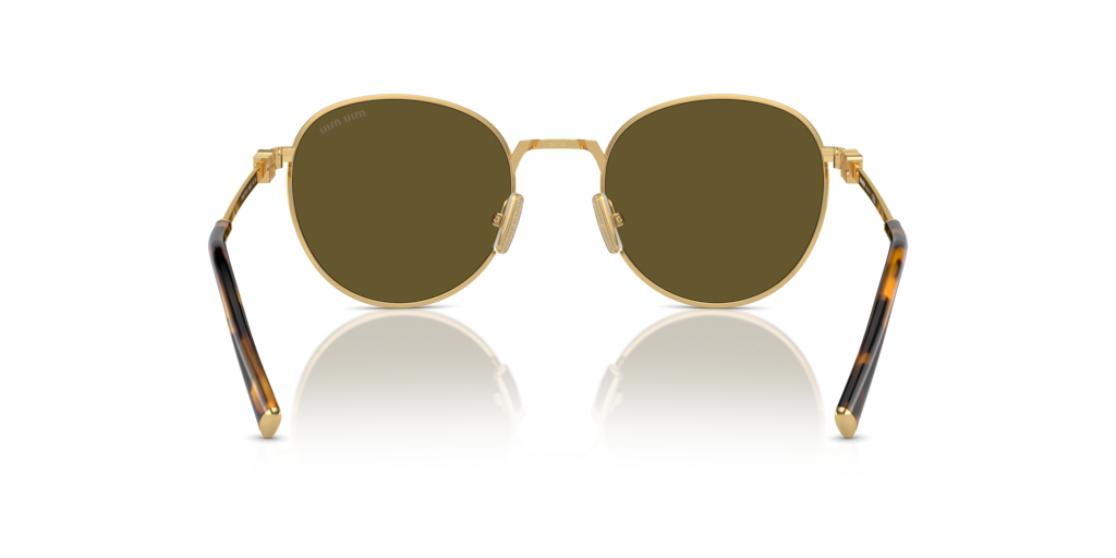 MU 55ZS Miu Miu Gold/Brown XS