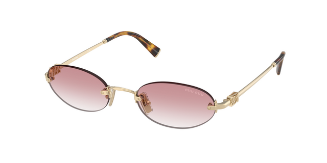 MU A54S Gold/Clear Gradient Pink S