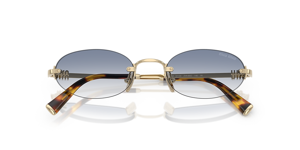 MU A54S Miu Miu Gold/Blue S