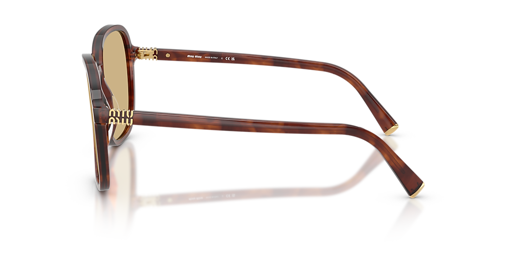 MU B01S Miu Miu Brown/Yellow L