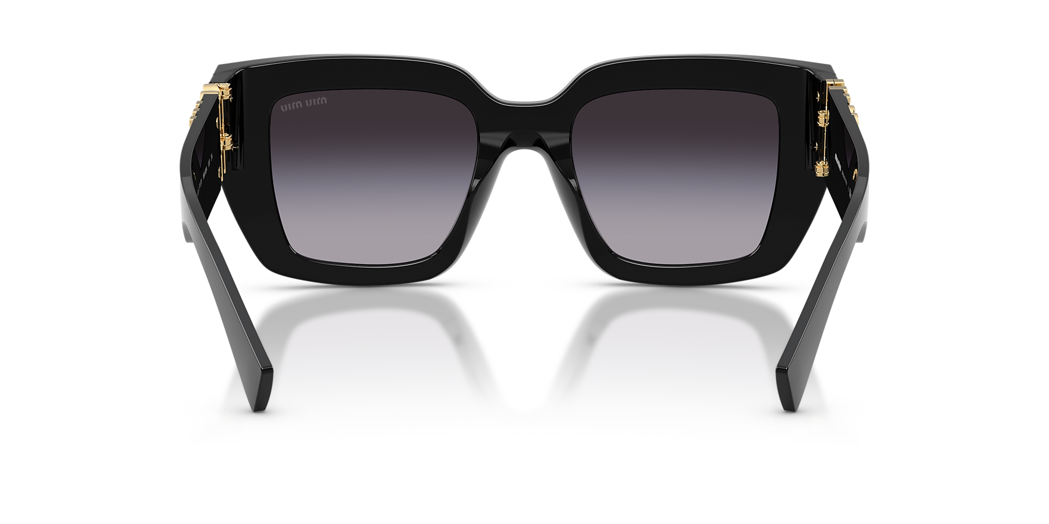 MU B05S Miu Miu Black/Gradient Grey XL