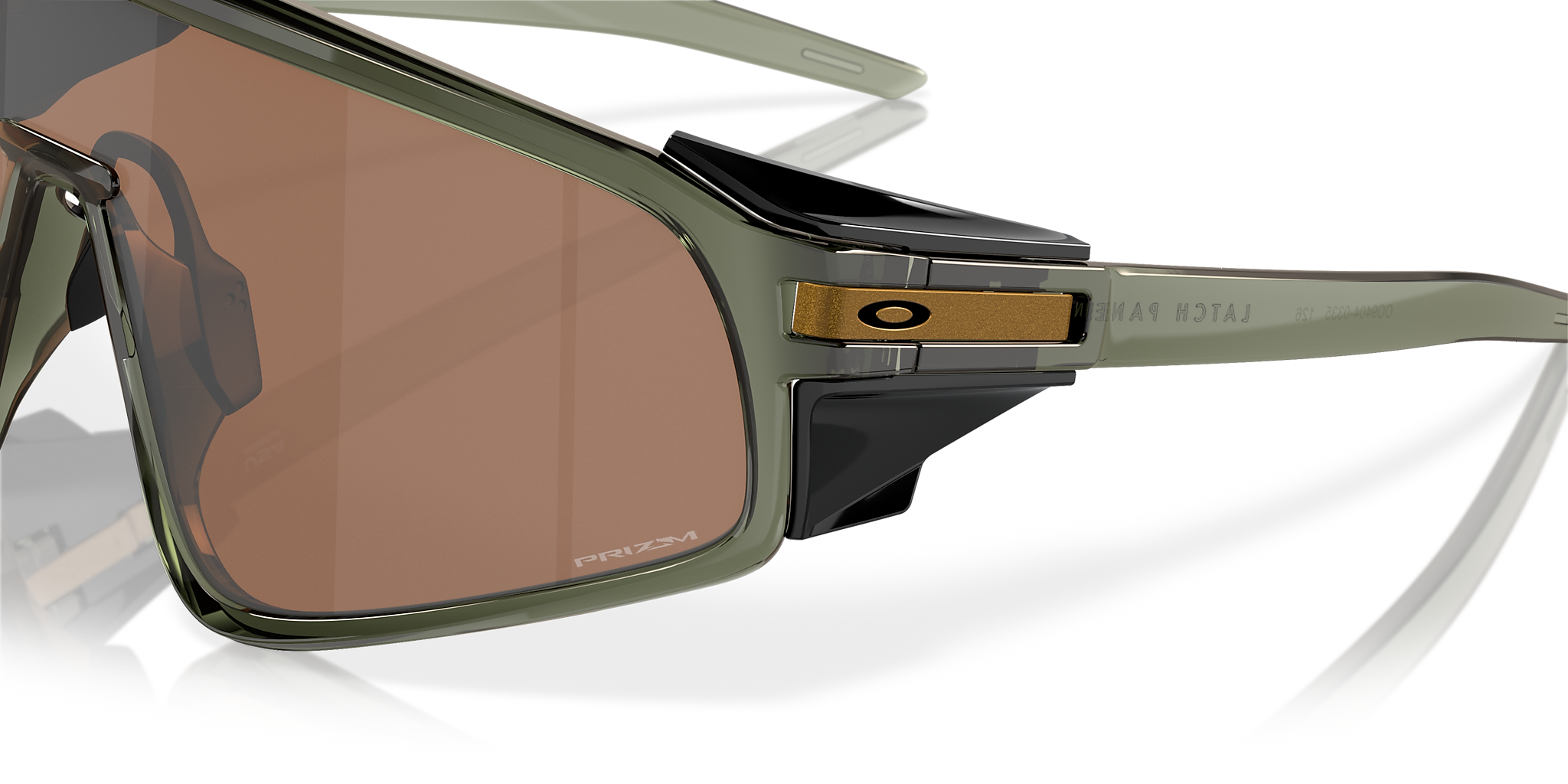 OO9404 Latch Panel Oakley Green/Brown L