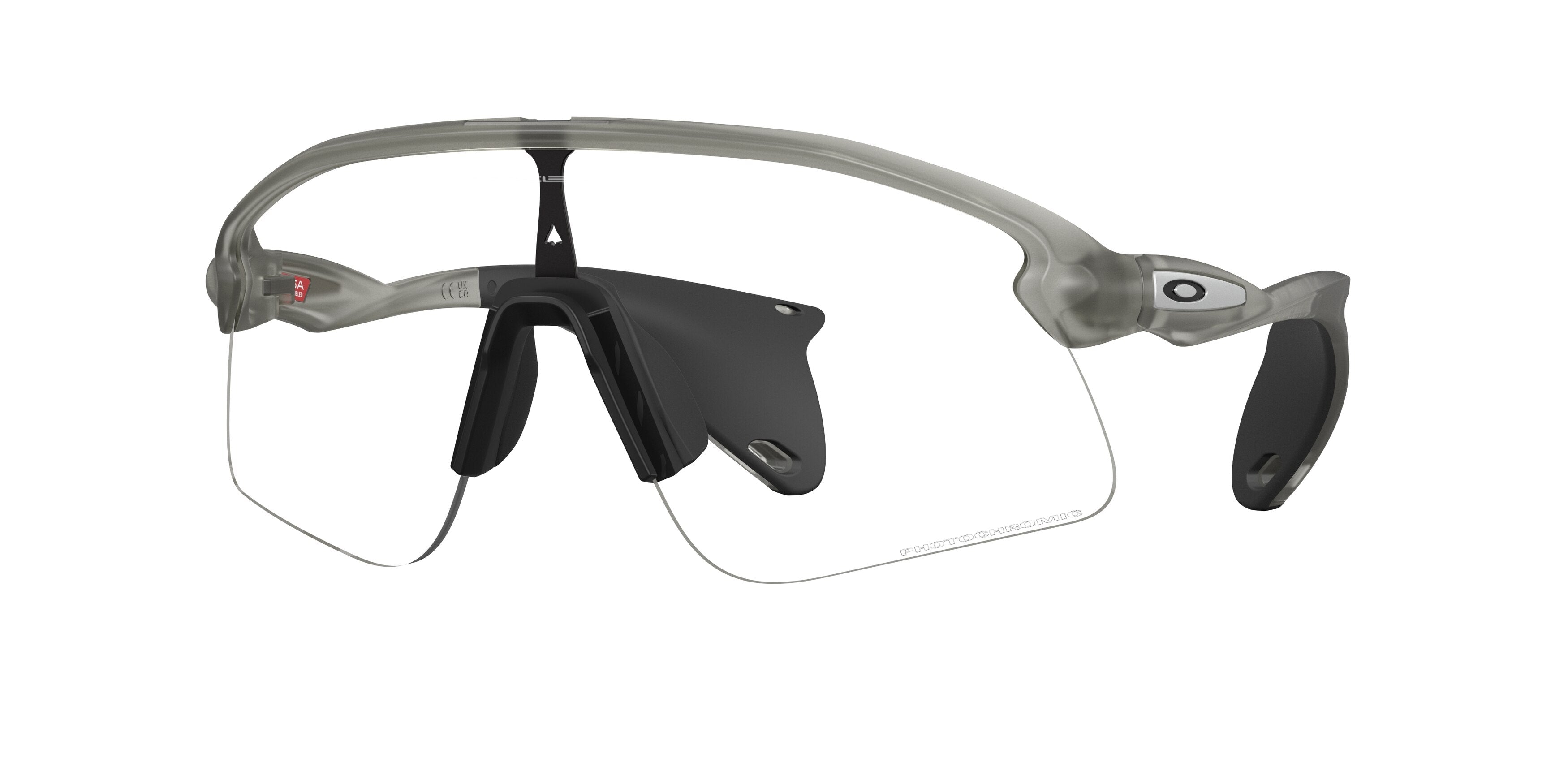 OO9518 Oakley Matte Grey/Black-Clear