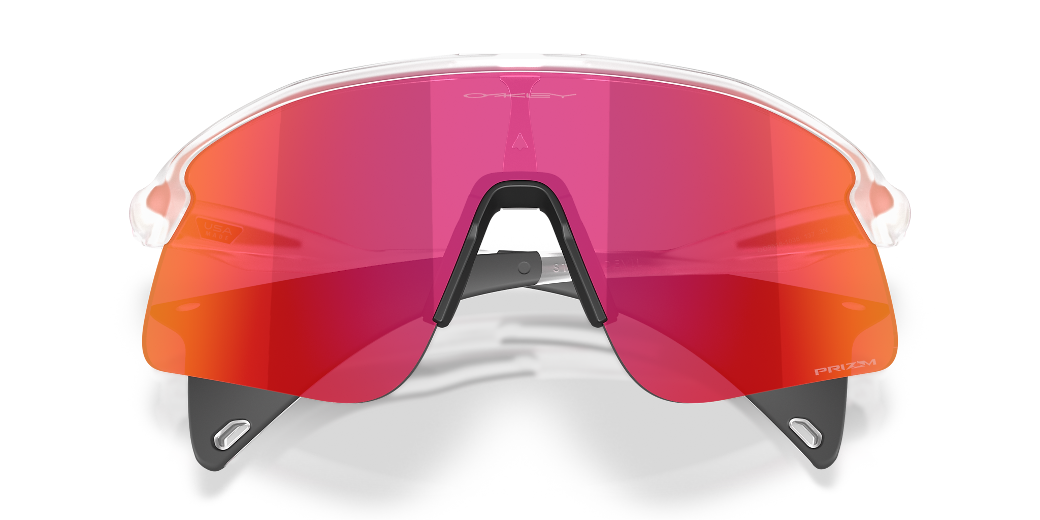 OO9518 Oakley Stunt Devil S Matte Clear/Prizm Field M