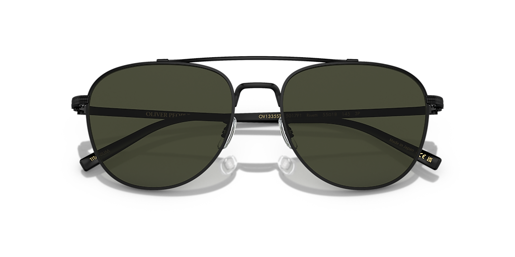 OV1335ST Rivetti Oliver Peoples Black/Green XL
