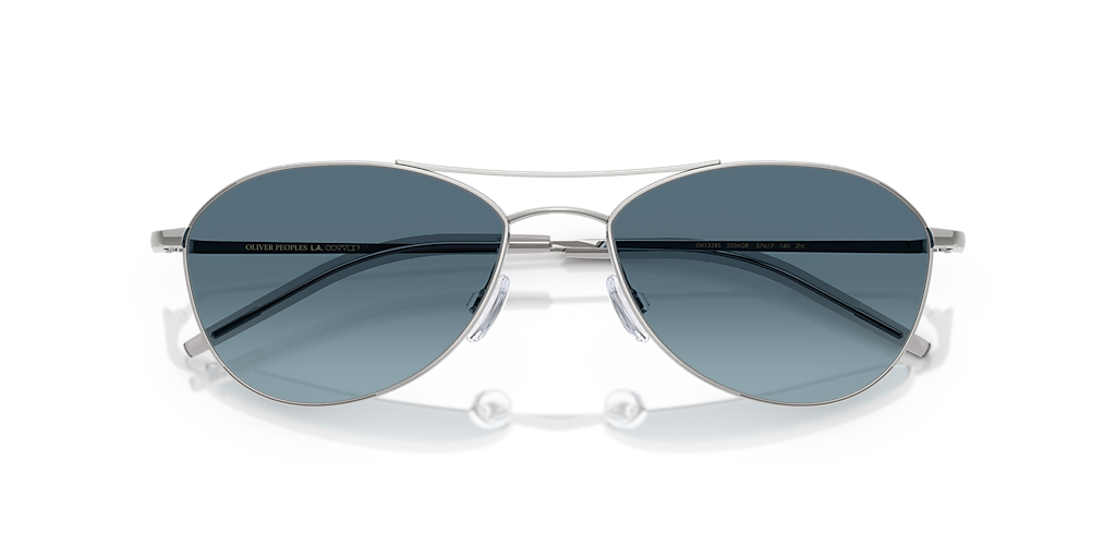 OV1358S Aero II Oliver Peoples Silver/Blue XL