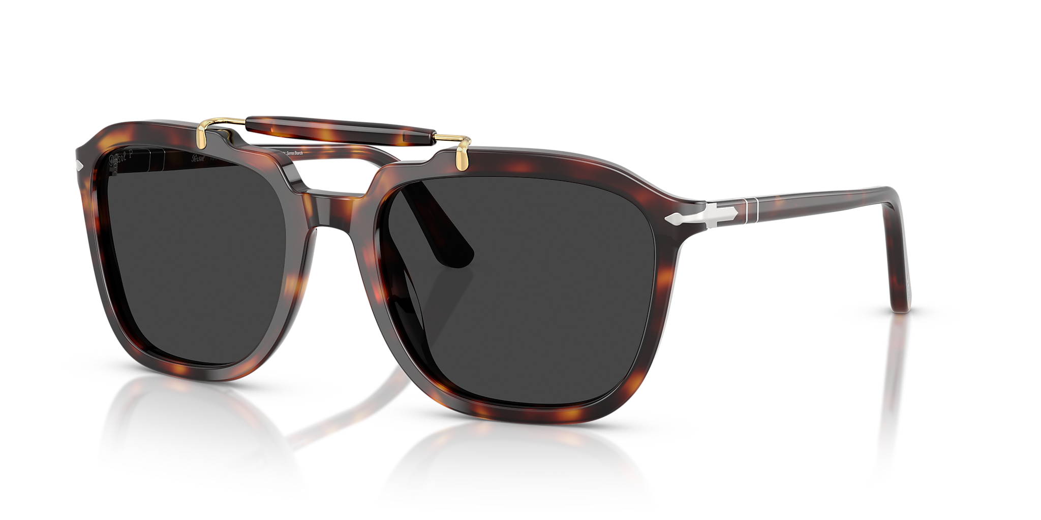 PO0203S-Senna Series Persol Tortoise/Polar Black L