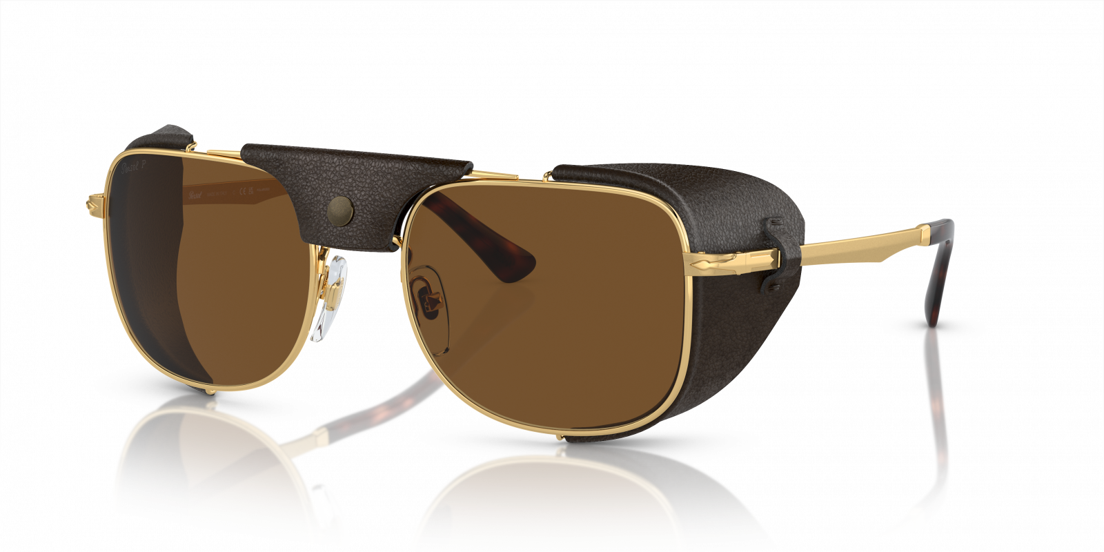 PO1013SZ Gold/Polar Brown/Polarized XXL