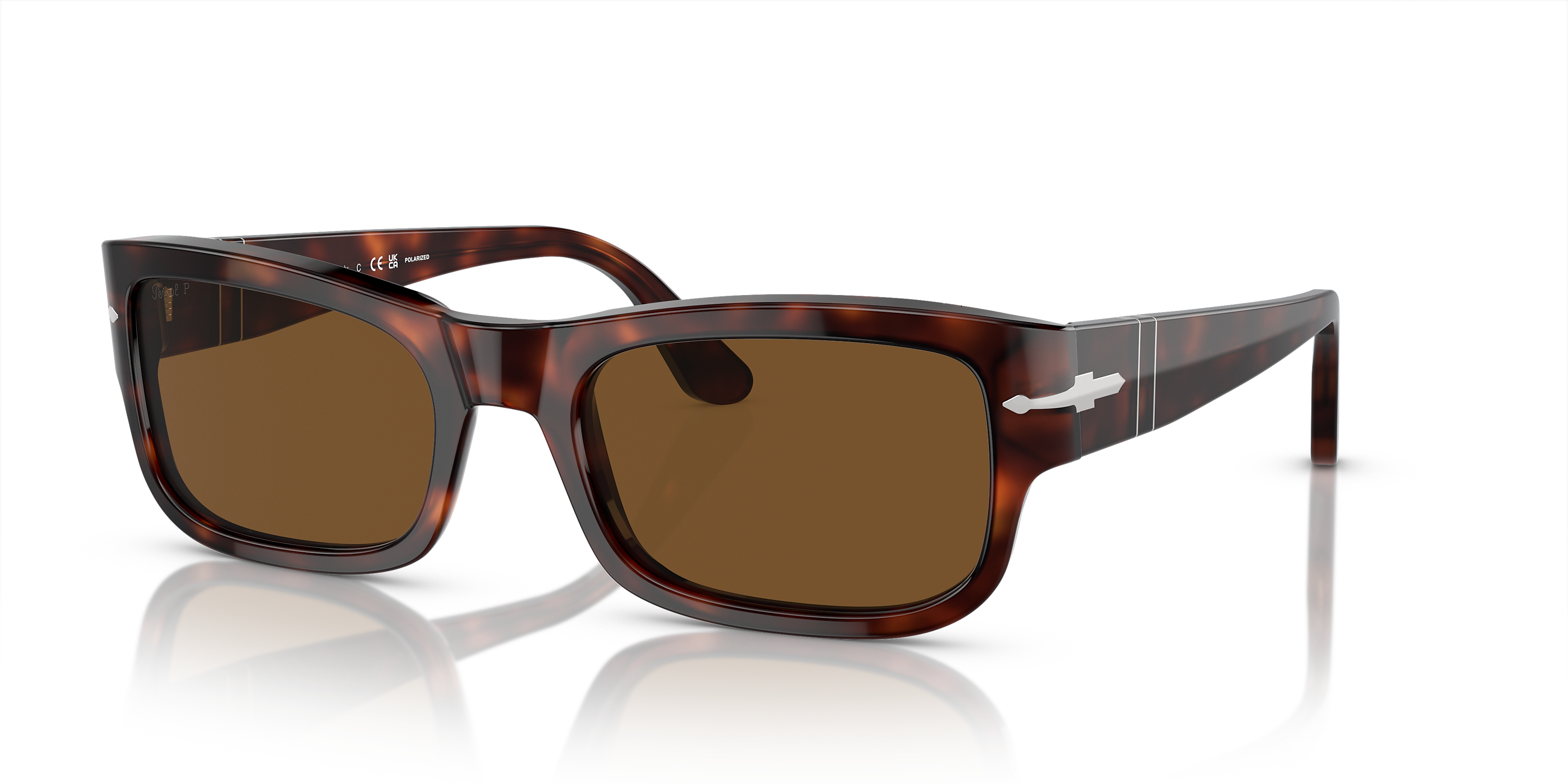 PO3326S Tortoise/Brown Polarized XL