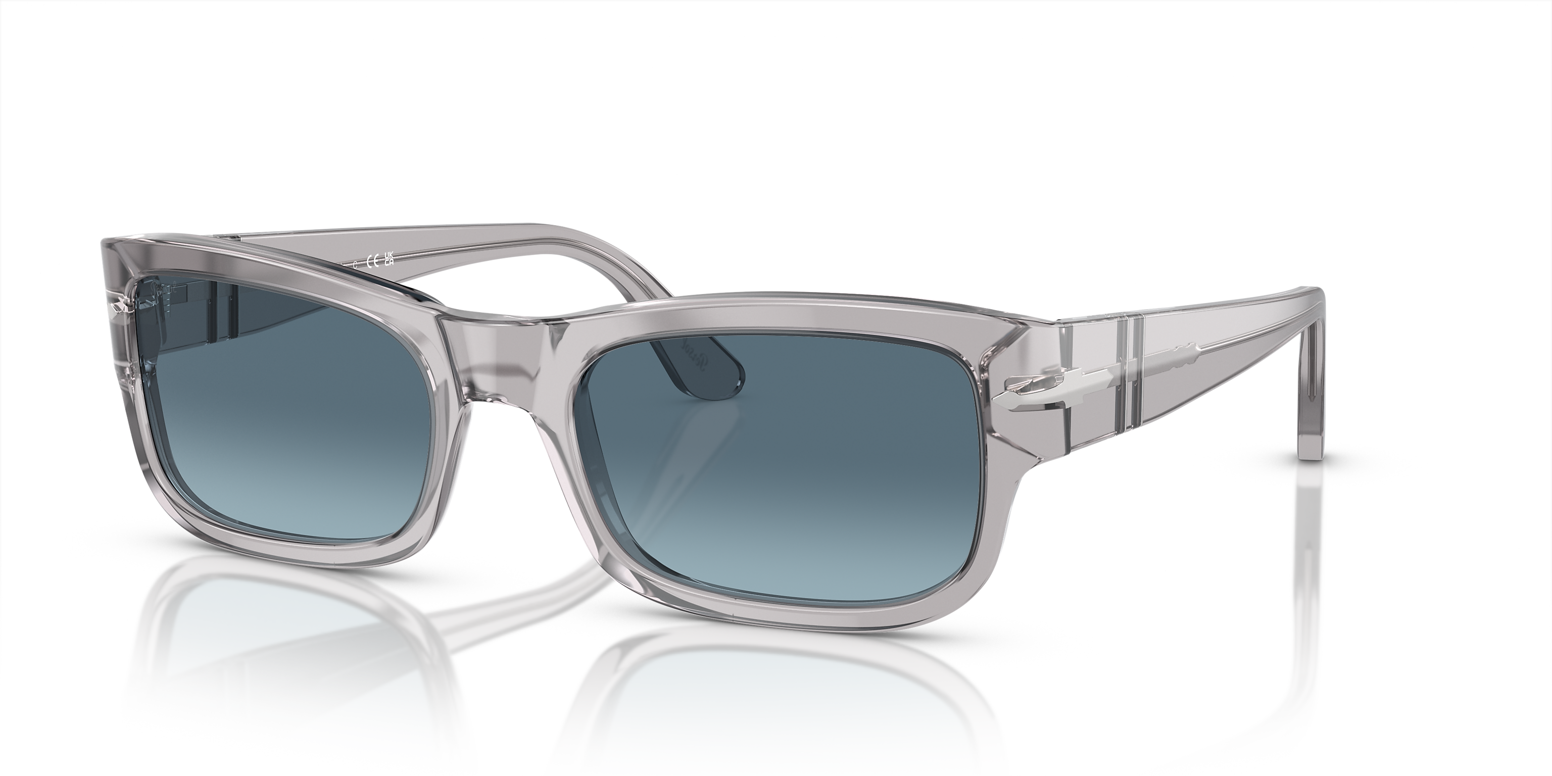 PO3326S Grey/Azure Gradient Blue XL