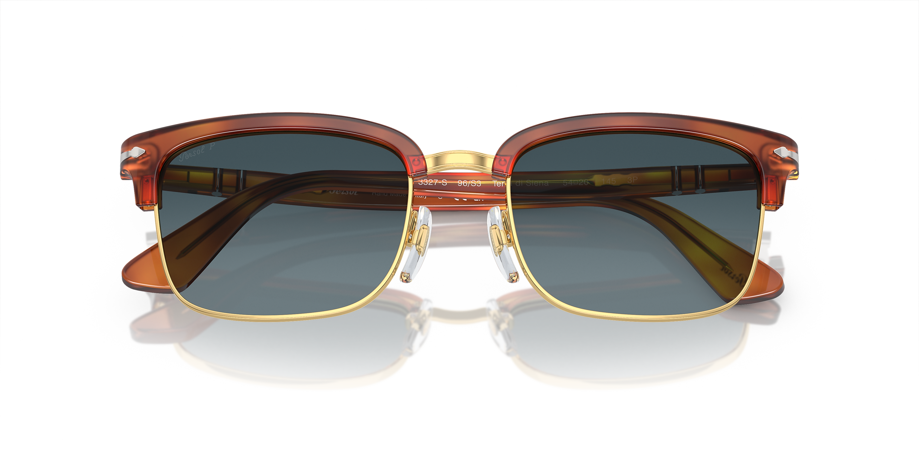 PO3327S Brown/Blue/Polarized XL