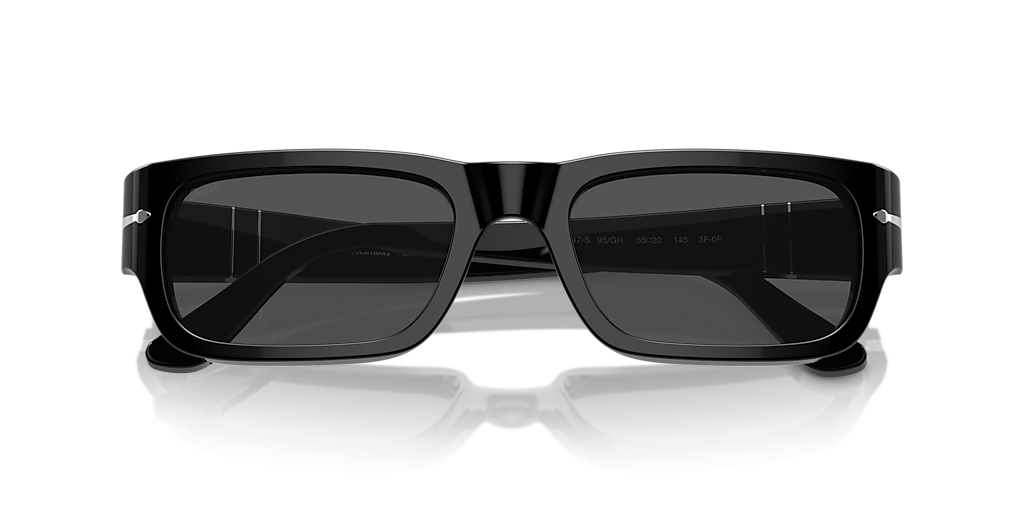 PO3347S Adrien – Transitions Persol Black/Grey XL