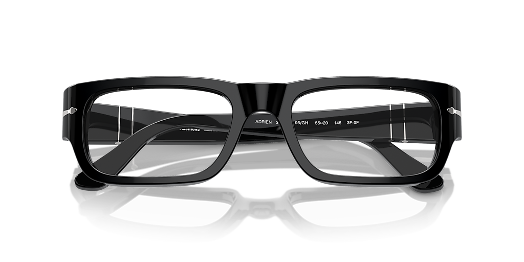 PO3347S Adrien Transitions Persol Black/Grey XL