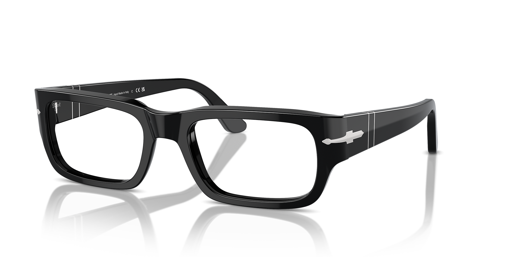 PO3347S Adrien – Transitions Persol Black/Grey XL