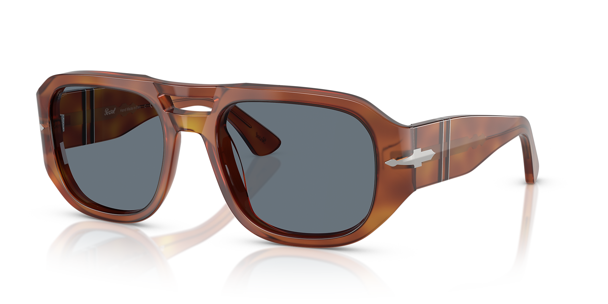 PO3373S - Vincent Persol Brown/Blue XL