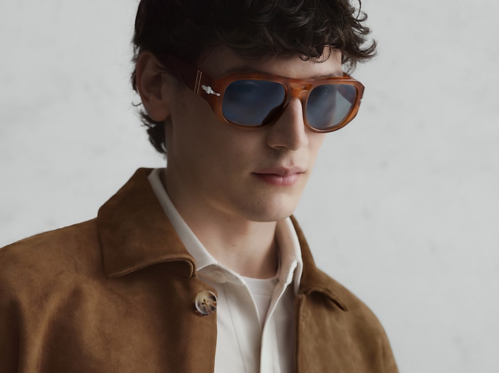 PO3373S - Vincent Persol Brown/Blue XL