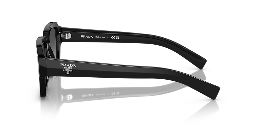 PR 02ZS Prada Black/Grey S