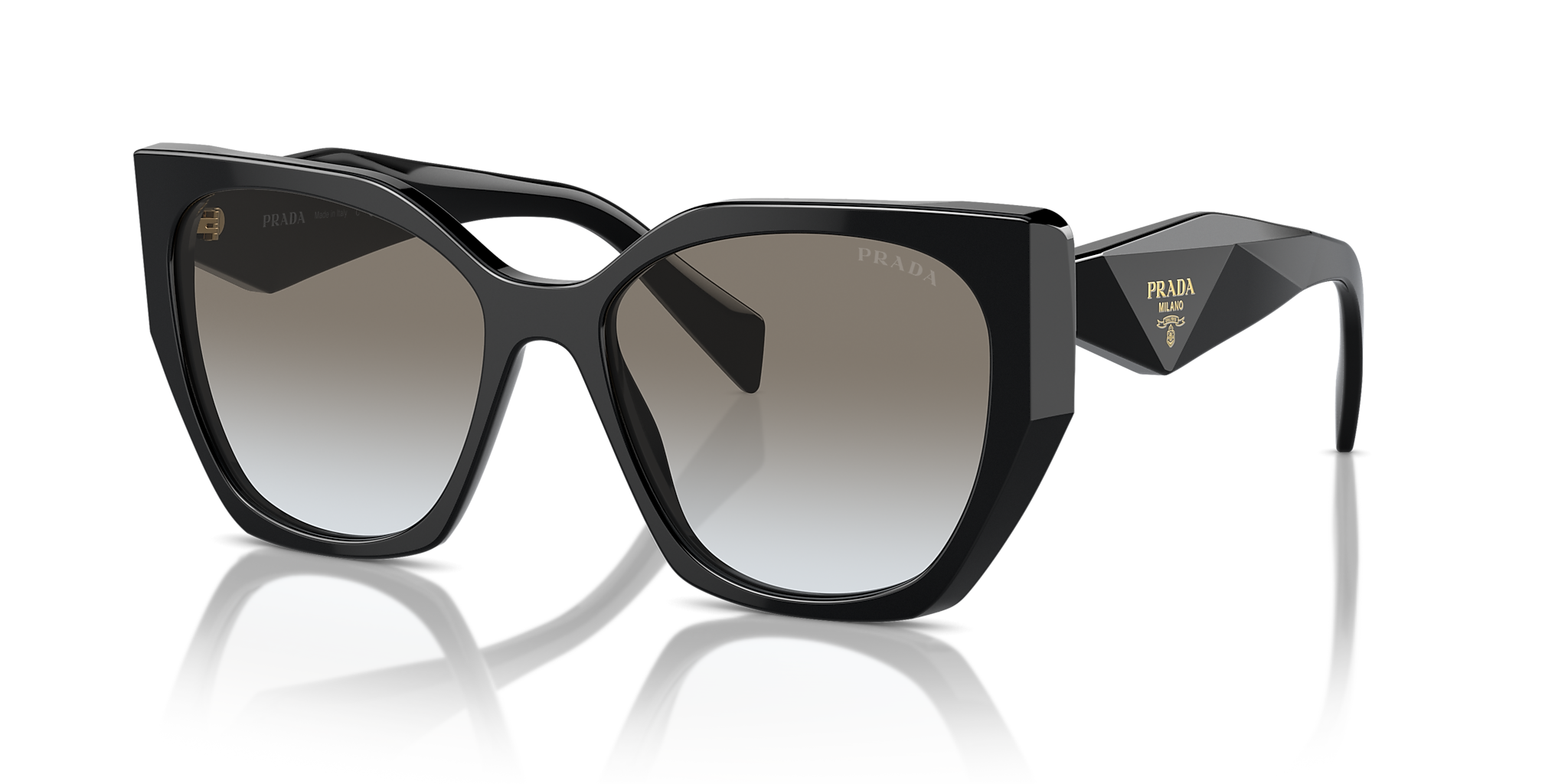 PR 19ZS Prada Black/Grey M