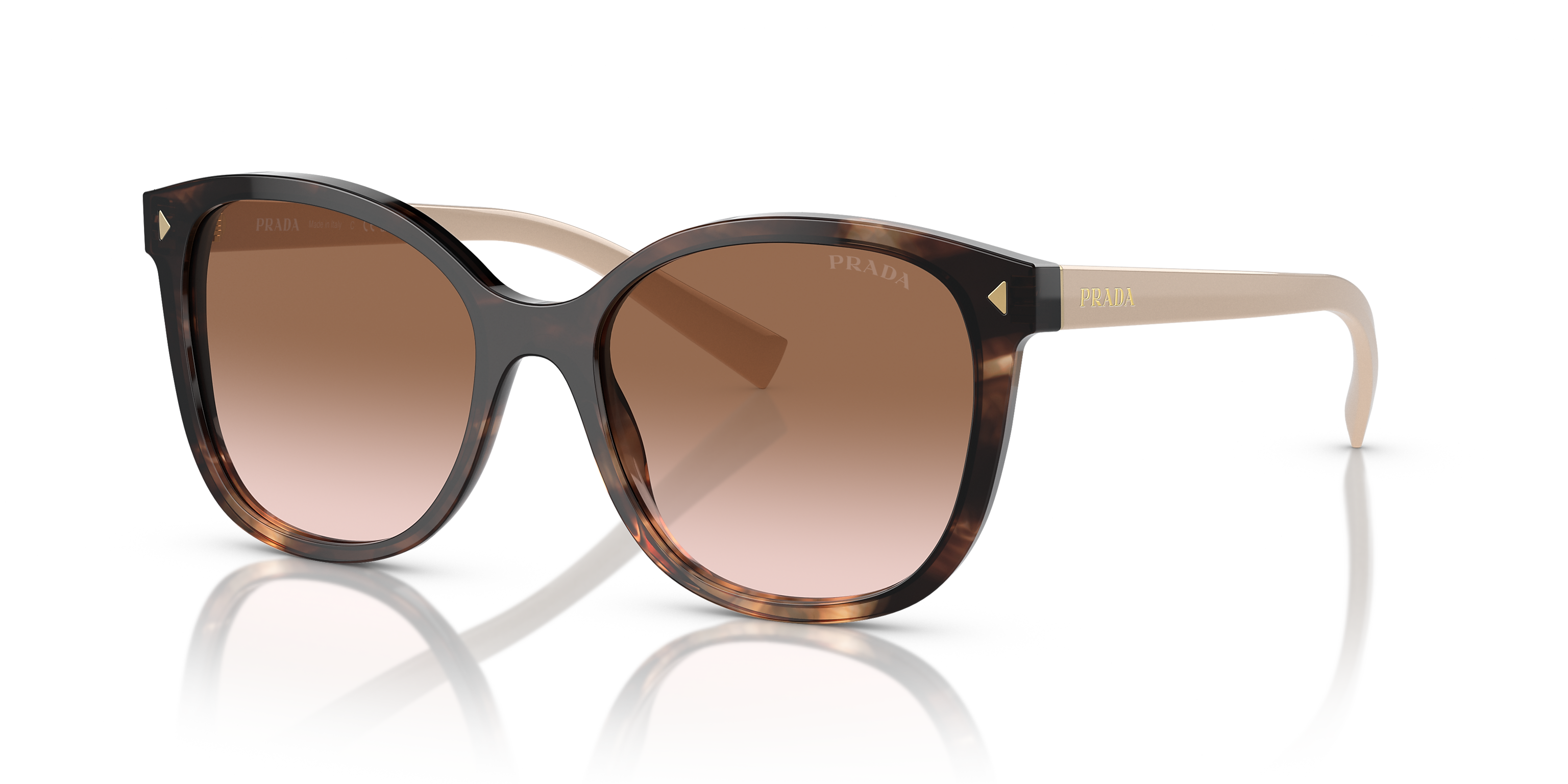 PR 22ZS Prada Tortoise/Brown S