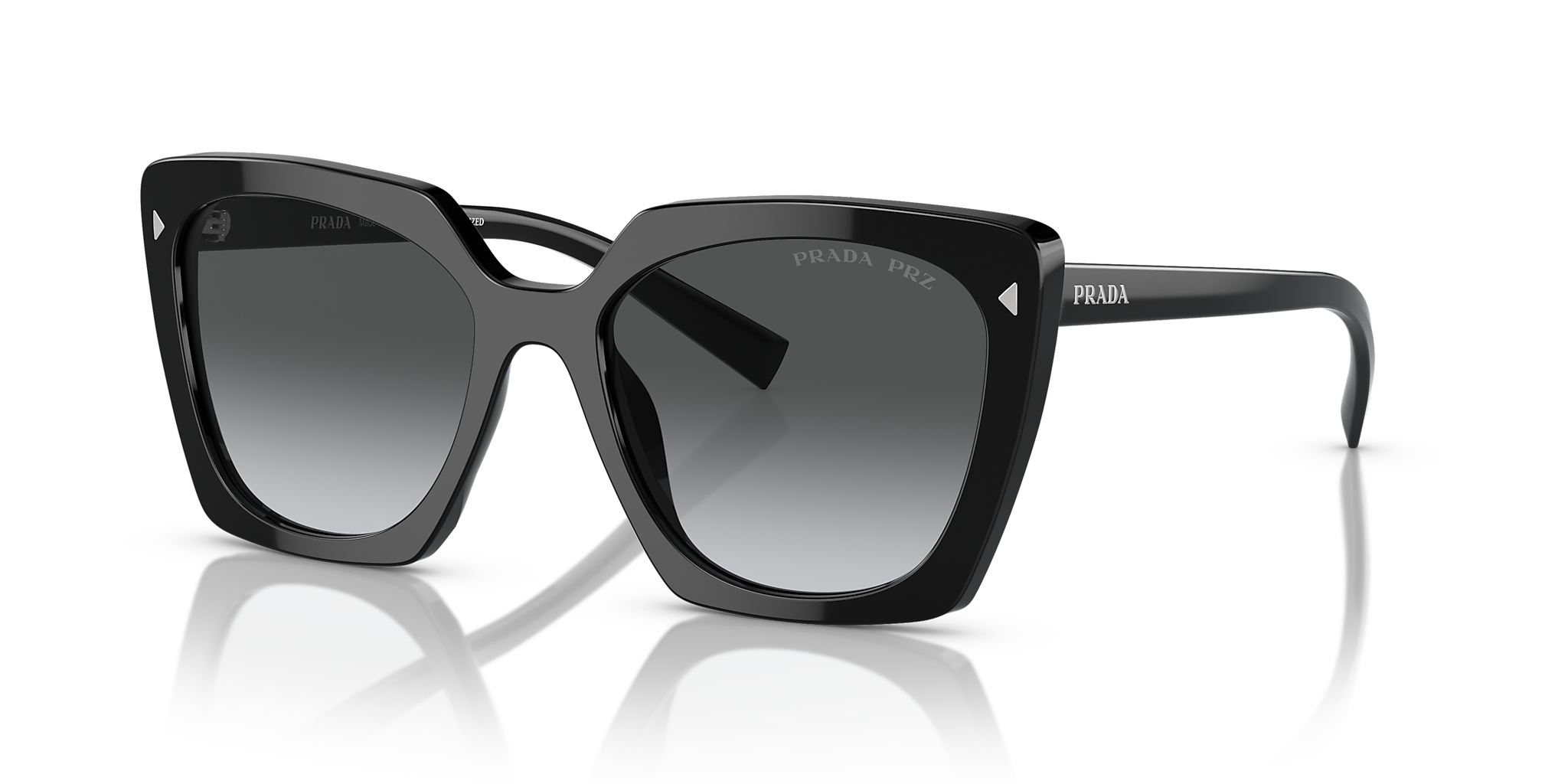 PR 23ZS Prada Black/Grey S
