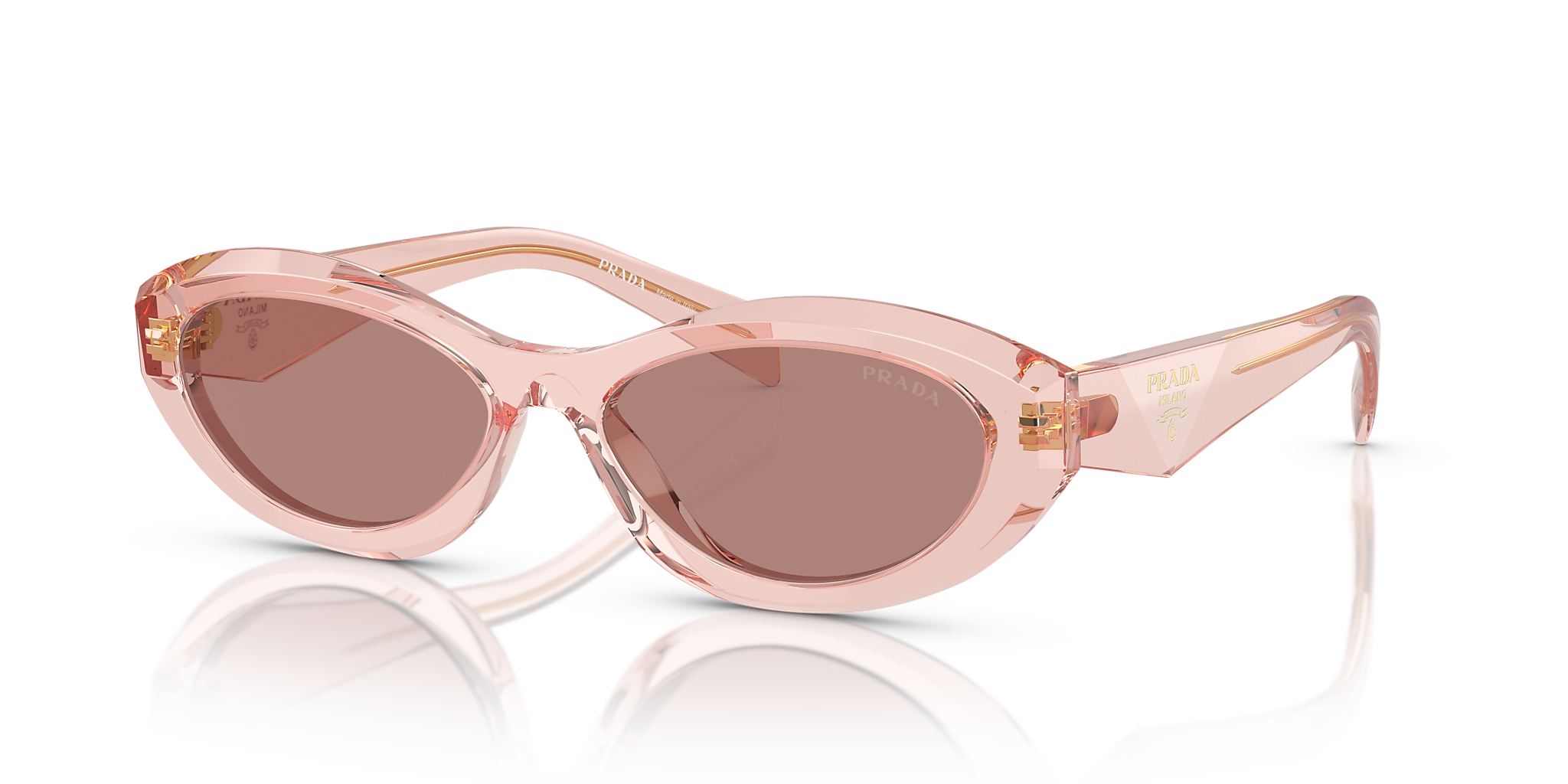 PR 26ZS Prada Pink/Brown M
