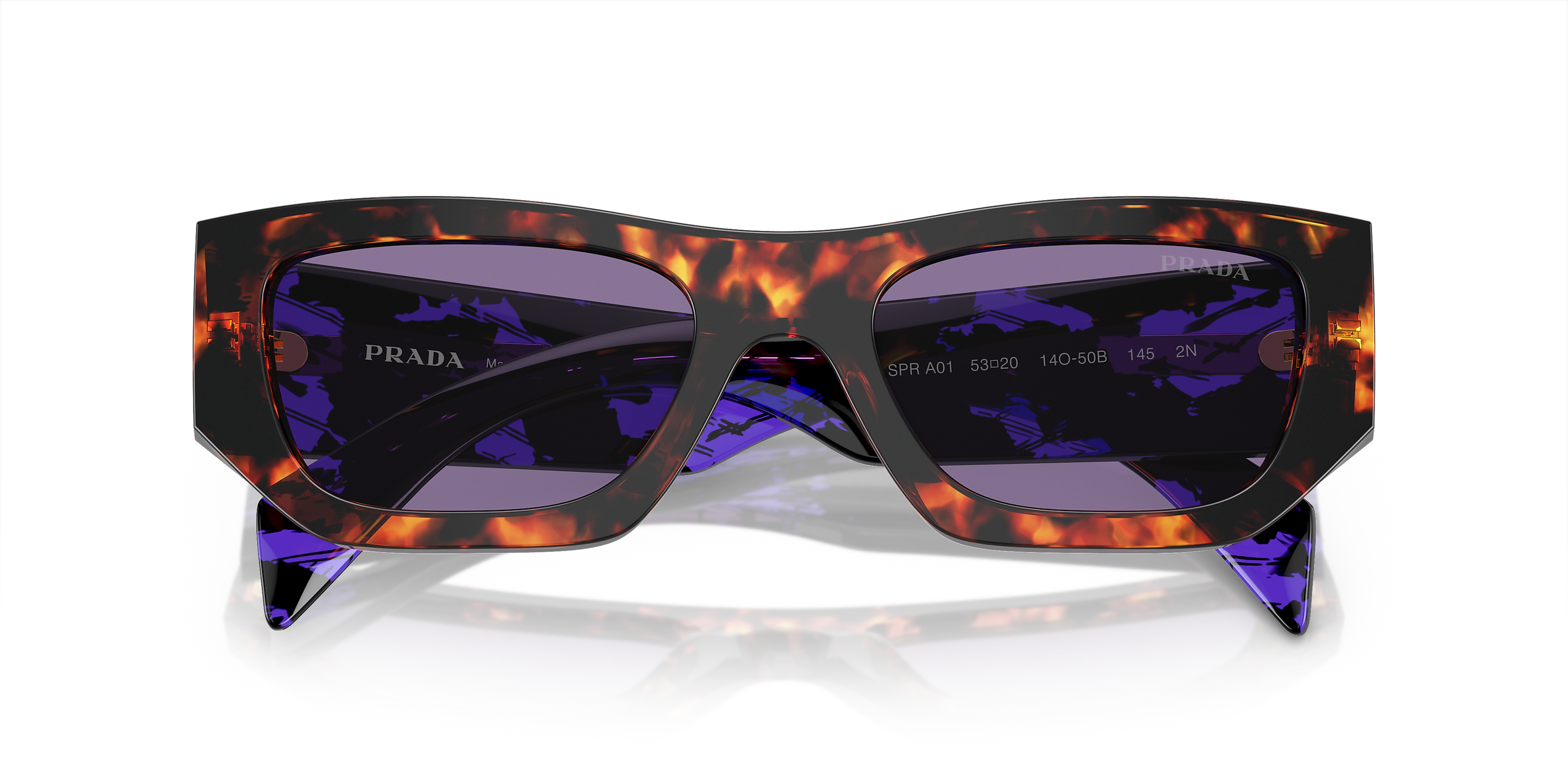 PR A01S Violet/Violet Mirror Internal Silver M